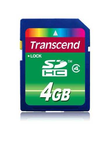 Transcend TS4GSDHC4 Speicherkarte 4 GB SDHC