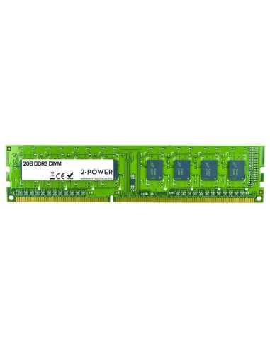 2-Power 2PDPC31333UBPC12G módulo de memoria 2 GB 1 x 2 GB DDR3 1333 MHz