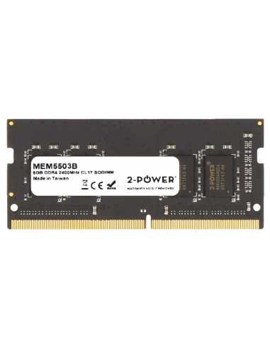 2-Power 2P-KVR24S17S8 8 Speichermodul 8 GB 1 x 8 GB DDR4 2400 MHz