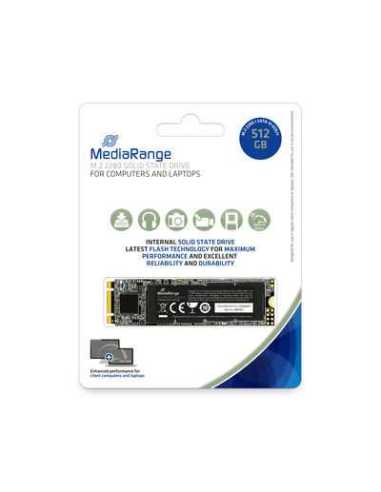 MediaRange MR1023 Internes Solid State Drive M.2 512 GB Serial ATA III 3D TLC NAND