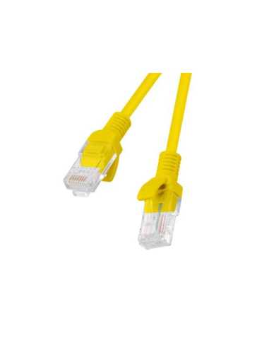 Lanberg PCU6-10CC-1500-Y cable de red Amarillo 15 m Cat6 U UTP (UTP)