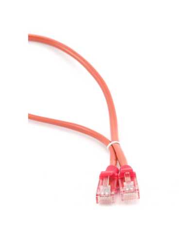 Gembird Patch Cord Cat.5e UTP 0.25m cable de red Rojo 0,25 m Cat5e U UTP (UTP)
