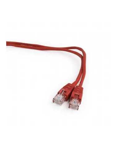 Gembird PP12-2M R cable de red Rojo Cat5e U UTP (UTP)