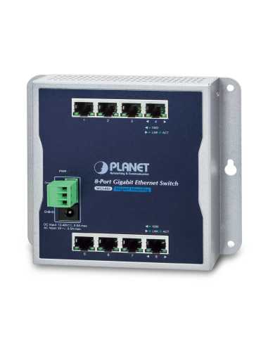 PLANET WGS-803 Netzwerk-Switch Unmanaged L2 Gigabit Ethernet (10 100 1000) Schwarz