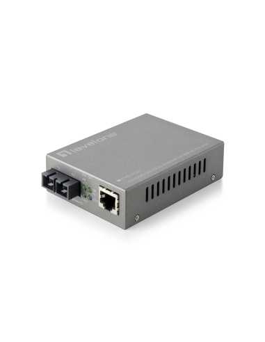 LevelOne FVS-3120 Netzwerk Medienkonverter 100 Mbit s Einzelmodus Grau