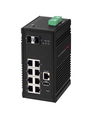 Edimax IGS-5208 Netzwerk-Switch Managed Gigabit Ethernet (10 100 1000) Schwarz