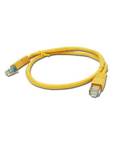 Gembird PP22-0.5M Y cable de red Amarillo 0,5 m Cat5e