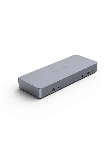 HYPER HD-GD1000-EU Notebook-Dockingstation & Portreplikator Andocken USB 3.2 Gen 1 (3.1 Gen 1) Type-C Silber