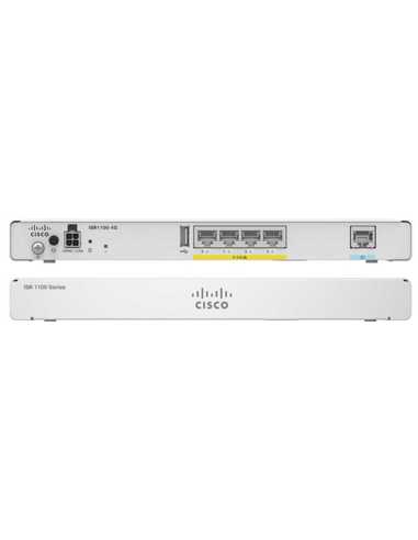 Cisco ISR1100-4G Kabelrouter Gigabit Ethernet Grau