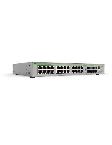 Allied Telesis GS970M Managed L3 Gigabit Ethernet (10 100 1000) Power over Ethernet (PoE) 1U Grau
