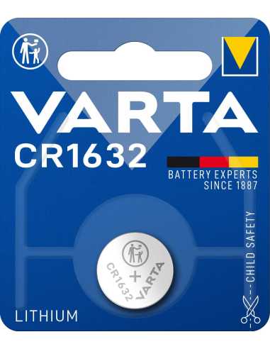 Varta 1x 3V CR 1632 Batería de un solo uso CR1632 Litio