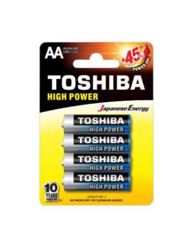 Toshiba LR6GCP BP-4 Haushaltsbatterie Einwegbatterie AA Alkali