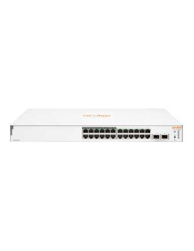 Aruba, a Hewlett Packard Enterprise company Aruba Instant On 1830 24G 12p Class4 PoE 2SFP 195W Gestionado L2 Gigabit Ethernet