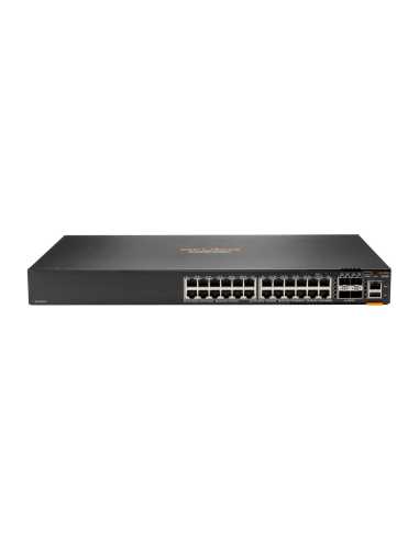 Aruba, a Hewlett Packard Enterprise company Aruba 6200F 24G 4SFP+ Managed L3 Gigabit Ethernet (10 100 1000) 1U Schwarz