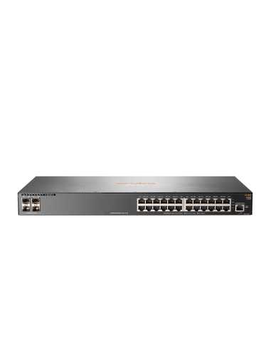 Hewlett Packard Enterprise Aruba 2930F 24G 4SFP+ Managed L3 Gigabit Ethernet (10 100 1000) 1U Grau