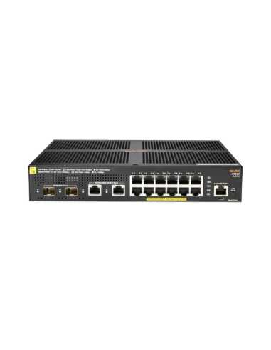 Hewlett Packard Enterprise Aruba 2930F 12G PoE+ 2G 2SFP+ Gestionado L3 Gigabit Ethernet (10 100 1000) Energía sobre Ethernet