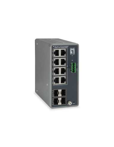 LevelOne IGP-1221 Netzwerk-Switch Gigabit Ethernet (10 100 1000) Power over Ethernet (PoE) Grau