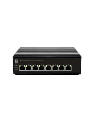 LevelOne IFS-0801 switch No administrado Fast Ethernet (10 100) Negro