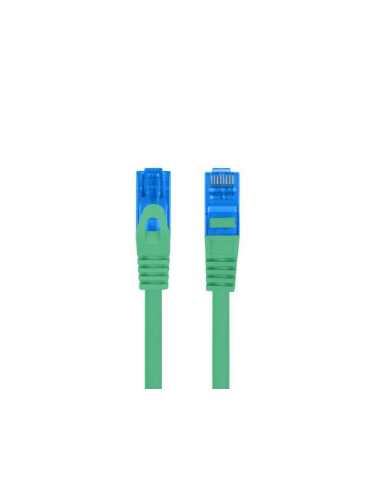 Lanberg PCF6A-10CC-0200-G cable de red Verde 2 m Cat6e S FTP (S-STP)