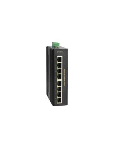 LevelOne IGP-0801 Netzwerk-Switch Unmanaged Gigabit Ethernet (10 100 1000) Power over Ethernet (PoE) Schwarz
