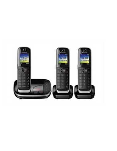 Panasonic KX-TGJ323 DECT-Telefon Anrufer-Identifikation Schwarz