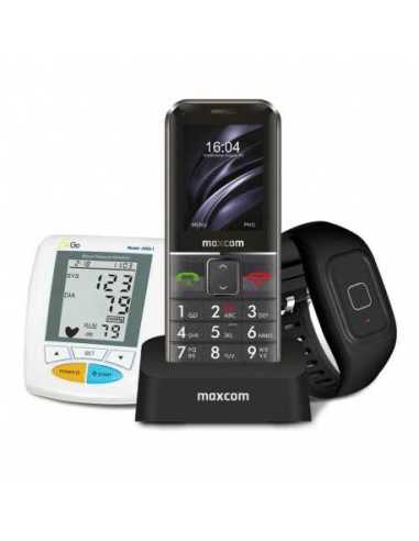 MaxCom Comfort MM735 5,59 cm (2.2") 83 g Negro Teléfono básico