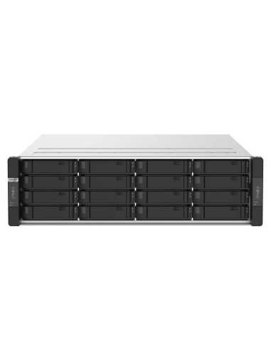 QNAP GM-1001 servidor de almacenamiento NAS Bastidor (3U) Ethernet Negro