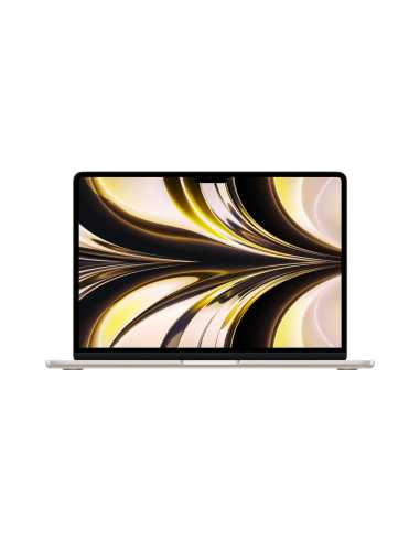 Apple MacBook Air MacBookAir M2 Notebook 34,5 cm (13.6") Apple M 8 GB 256 GB SSD Wi-Fi 6 (802.11ax) macOS Monterey Beige