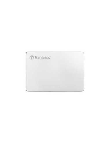 Transcend StoreJet 25C3S disco duro externo 1 TB Plata