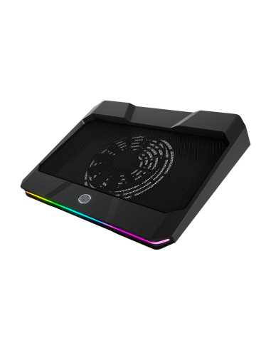 Cooler Master NotePal X150 Spectrum Notebook-Kühlpad 43,2 cm (17") 1000 RPM Schwarz