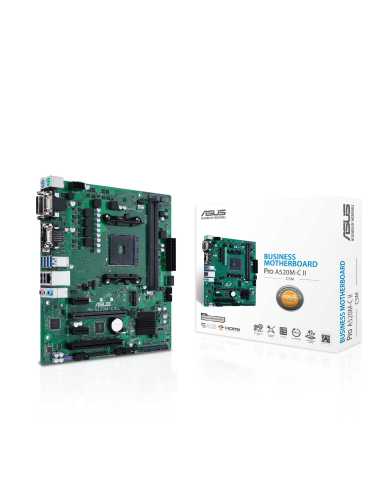 ASUS PRO A520M-C II CSM AMD A520 Socket AM4 micro ATX