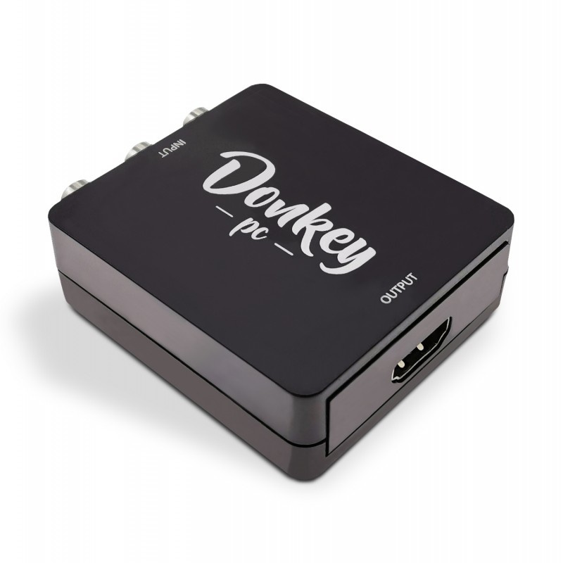 Donkey pc - RCA zu HDMI Konverter. HDMI 720 / 1080P Signalumschalter