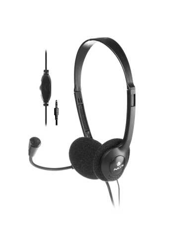 NGS MS 103 PRO Kopfhörer Kabelgebunden Kopfband Anrufe Musik Schwarz
