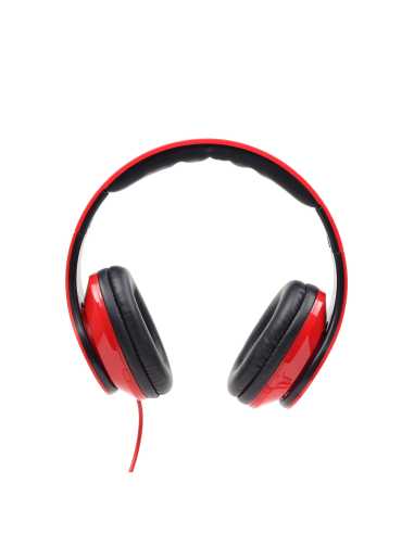 Gembird MHS-DTW-R auricular y casco Auriculares Alámbrico Diadema Llamadas Música Rojo