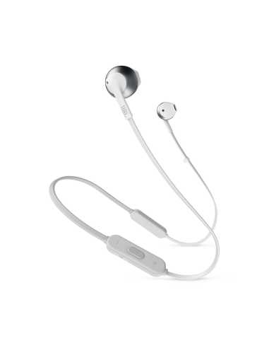 JBL Tune 205BT Kopfhörer Kabellos im Ohr Anrufe Musik Bluetooth Silber