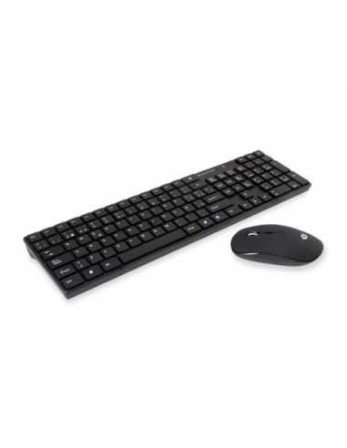 Conceptronic Orazio Tastatur Maus enthalten RF Wireless QWERTY Spanisch Schwarz