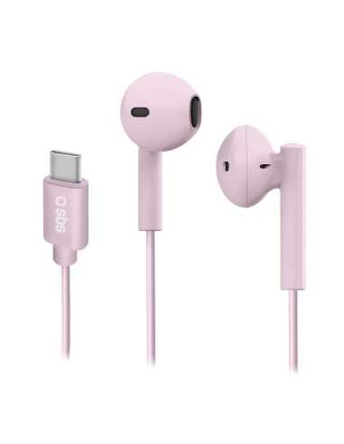 SBS TEEARTYCMIX65P Kopfhörer & Headset Kabellos im Ohr Anrufe Musik USB Typ-C Pink