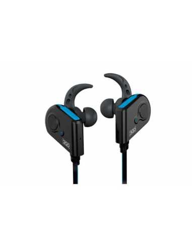 3GO TREK2 Kopfhörer & Headset Kabellos im Ohr, Nackenband Sport Bluetooth Schwarz, Blau