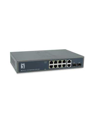 LevelOne GEP-1221 switch No administrado Gigabit Ethernet (10 100 1000) Energía sobre Ethernet (PoE) Negro