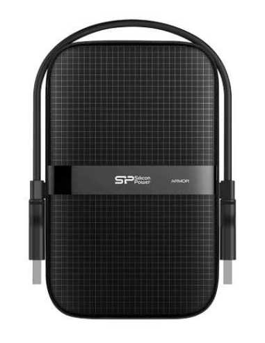 Silicon Power Armor A60 disco duro externo 2 GB Negro