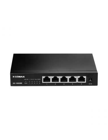 Edimax GS-1005BE Netzwerk-Switch Unmanaged L2 Gigabit Ethernet (10 100 1000) Schwarz