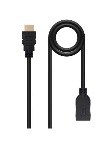 Nanocable HDMI, 3m cable HDMI HDMI tipo A (Estándar) Negro
