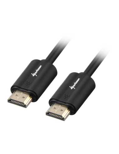 Sharkoon HDMI HDMI 4K, 3m HDMI-Kabel HDMI Typ A (Standard) Schwarz