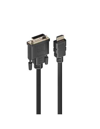 Ewent EC1352 adaptador de cable de vídeo 5 m HDMI tipo A (Estándar) DVI-D Negro