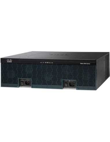 Cisco 3945E router Gigabit Ethernet Negro