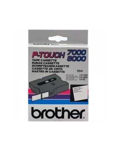 Brother TX-232 cinta para impresora de etiquetas Rojo sobre blanco