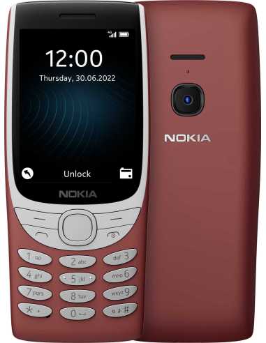 Nokia 8210 4G 7,11 cm (2.8") 107 g Rot Einsteigertelefon