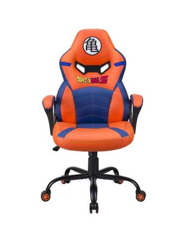 Subsonic SA5573-D2 Videospiel-Stuhl PC-Gamingstuhl Gepolsterter, ausgestopfter Sitz Schwarz, Orange