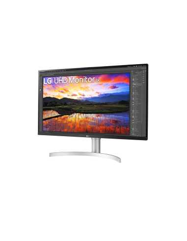 LG 32UN650P-W Computerbildschirm 80 cm (31.5") 3840 x 2160 Pixel 4K Ultra HD LED Silber
