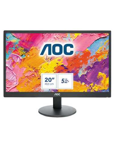 AOC 70 Series E2070SWN LED display 49,5 cm (19.5") 1600 x 900 Pixel HD+ Schwarz